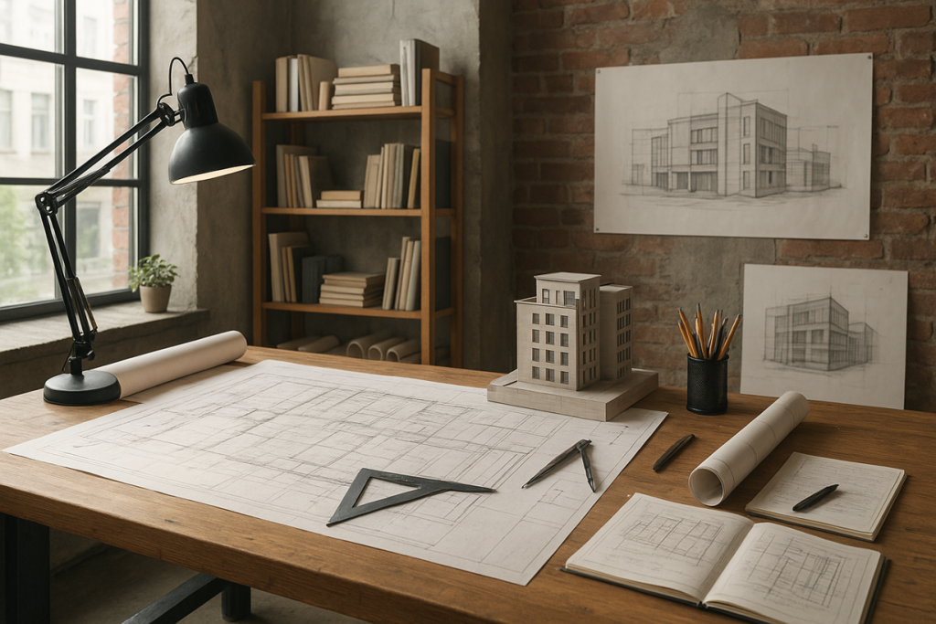 pracownia architektoniczna rysunek