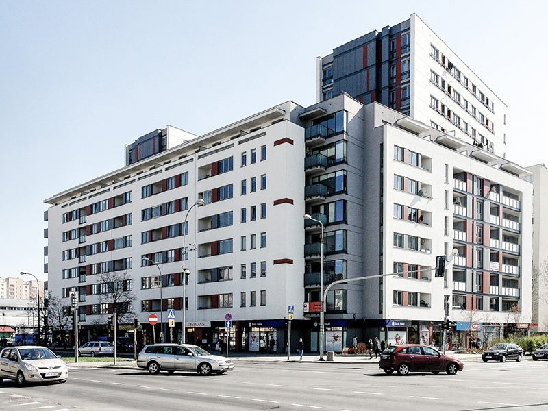 Budynek mieszkalny - wielorodzinny z usługami