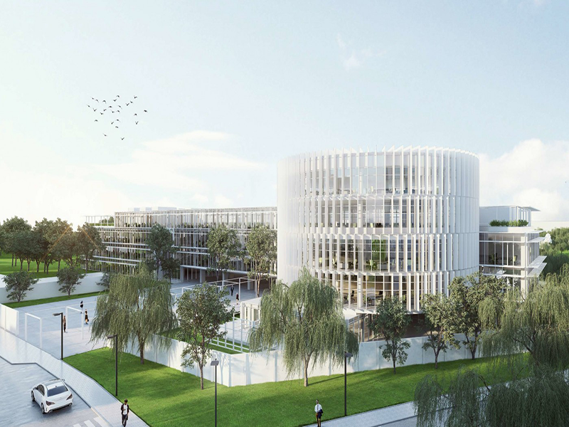 Wizualizacja konkursowa tor wyścigów konnych Służewiec