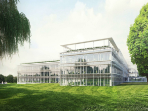 wizualizacja konkursowa tor wyścigów konnych Służewiec