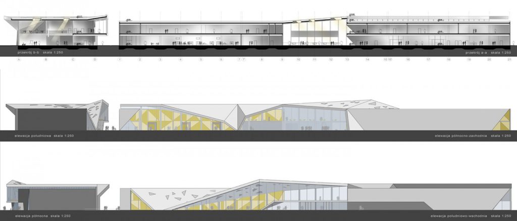 Wizualizacja terminal lotniska w Szymanach