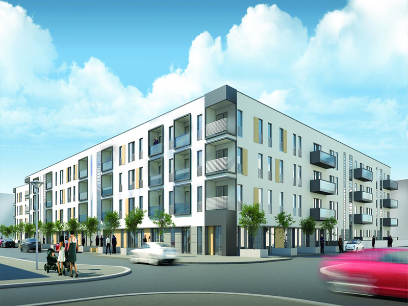 Zabudowa mieszkalna - Wilanów - Warszawa wizualizacja