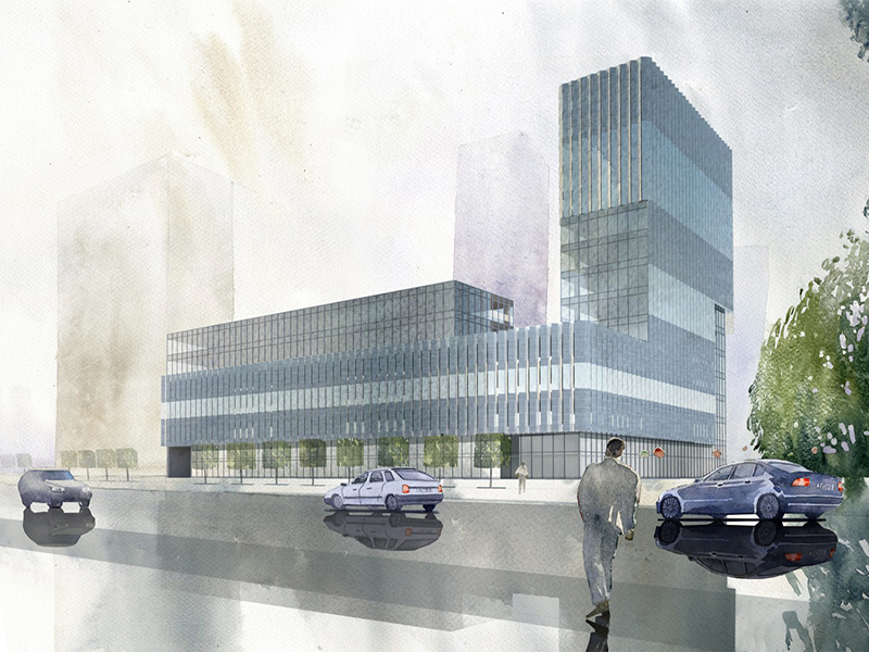 Budynek biurowy przy ul. Wspólnej